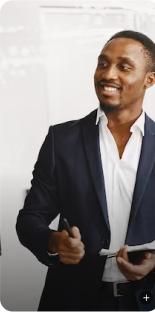 Picture of a woman working in an office