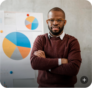 Picture of a woman working in an office